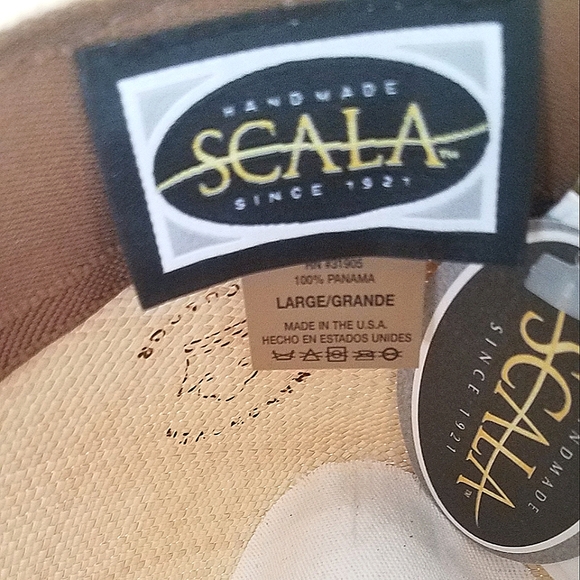 Men's Genuine Handwoven Grade 8 Panama Straw Safari Hat - Picture 8 of 16